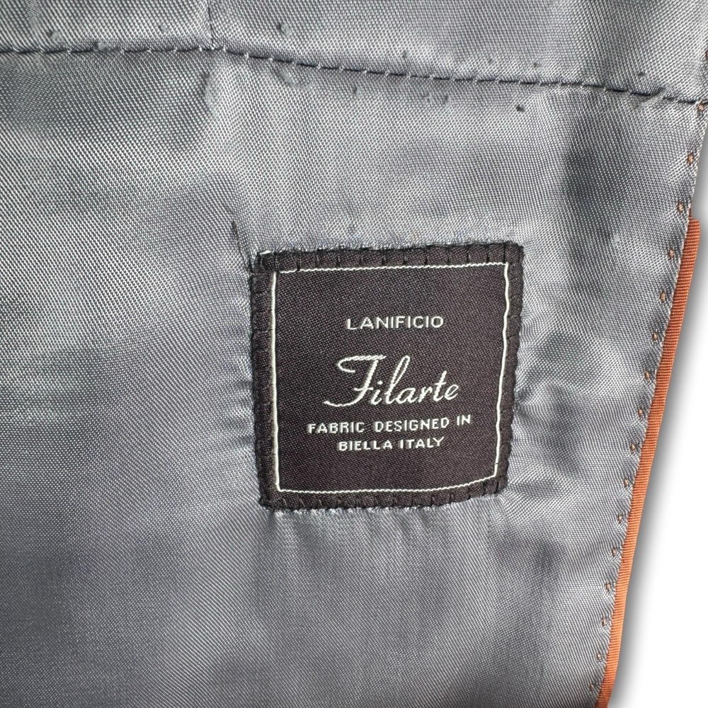 Paul Betenley Mens Roberto Gray Suit Blazer Jacket Sz 40R - Picture 5 of 6